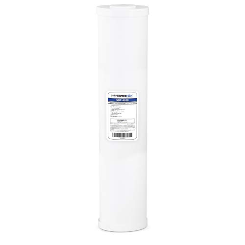 Filtro de carbono Hydronix HX-SDP-4520 que reduce sedimentos y mejora el sabor del agua 2