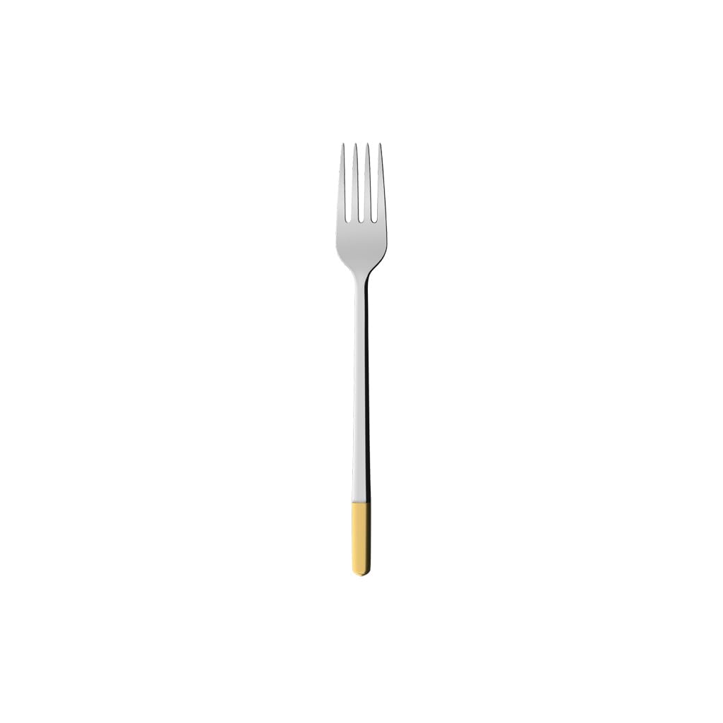 Villeroy & Boch Gold Ella Partially Plated 184 Mm Dessert Fork