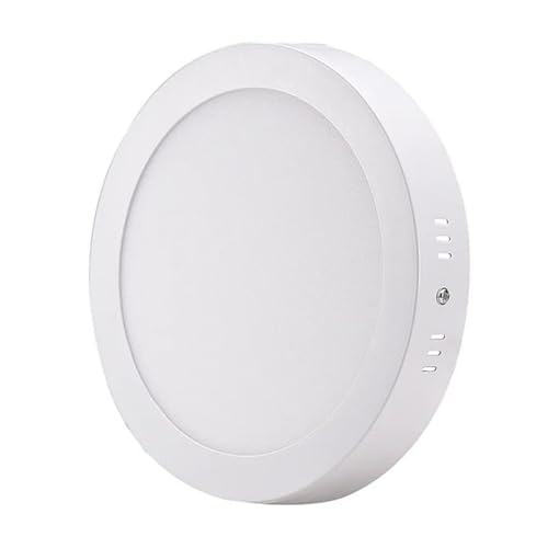 Spot LED encastrable en saillie 15W rond blanc naturel pour plafond