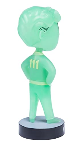 Gaming Heads Fallout 4 Bobblehead Vault Boy 111 Series 4 - Radioactive Ricochet - Glow-In-The-Dark Collectible Bobbleheads #TOP4
