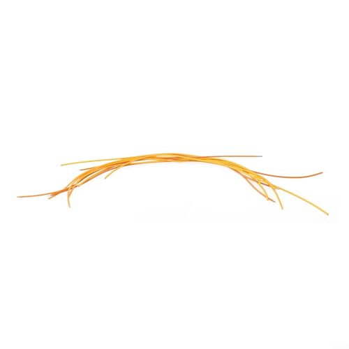 HomeVortex - HomeVortex 10 x Glühbirnen-Filament, warmweiß, flexibles Filament für Glühbirnen, 10 Stück, 2200 K, für die Verwendung in Glühbirnen, selbstgemachtem Spielzeug und DIY-Dekorationsdesigns (300 mm)