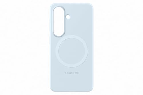 Image of Samsung Galaxy S26 Silicone Magnet Phone Case, Soft-Touch, Durable Grip, Great Feel, Light Blue