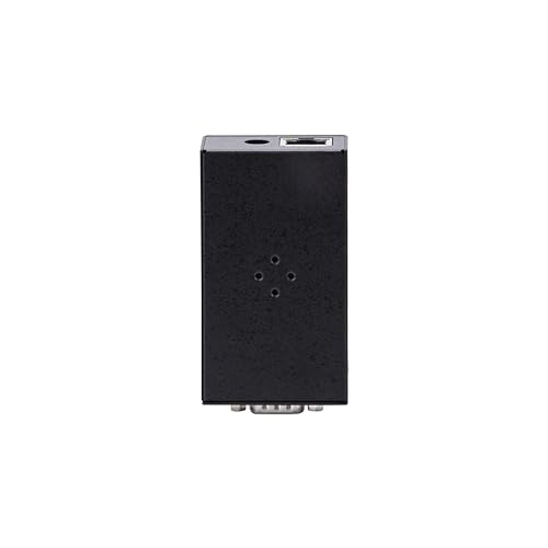 Image of StarTech.com 1-Port Serial to Ethernet Adapter, IP Serial Device Server for Remote RS232 Devices, Wall /DIN Rail, LAN to DB9, TAA