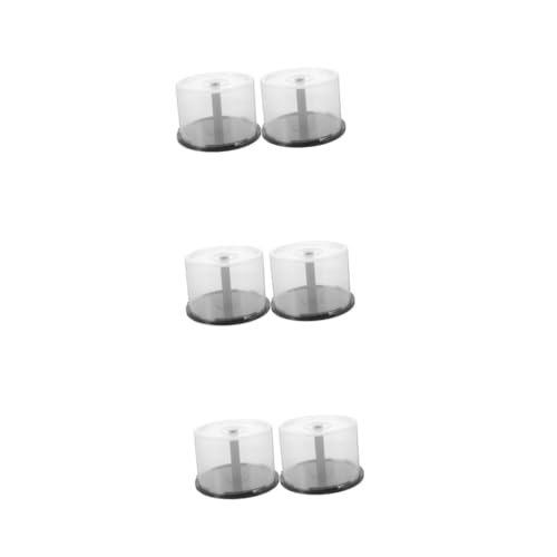 Seaux de stockage DVD portables et rigides pour 6 boîtes de disques - 5