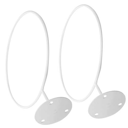 BESPORTBLE - BESPORTBLE 2 Pièces Porte-Balles Décor De Salle De Football Support Mural De Football Support De Ballon D'Exercice Support D'Affichage De Basket-Ball À Domicile Cintre De Basket-Ball - -7%