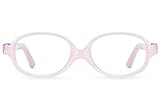 NANO Unisex Baby Clipping Sonnenbrille, Rosa Kristall/Himbeere, 44/14
