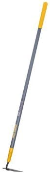 57 in. Fiberglass Handle 6.25 in. Forged Steel Garden Hoe