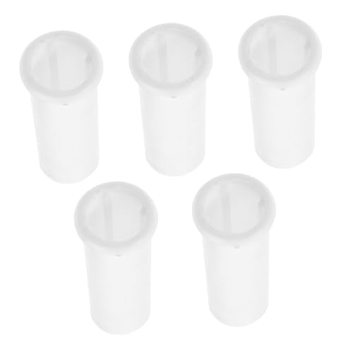NOLITOY 5pcs Saline Bottle Pole Sleeves Hospital Pole Sleeves Plastic Insertion Rod Socket Covers