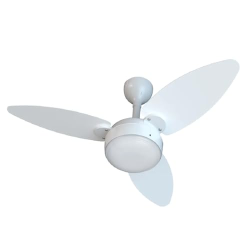 Ventilador de Teto Inverter Ventisol Elluz Branco/Cinza C/2 Lâmpadas Inclusas - Bivolt