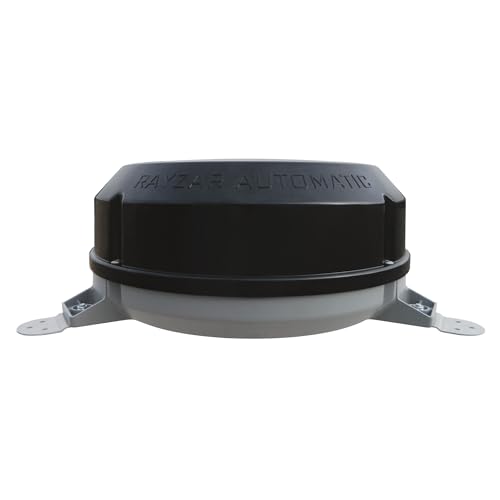 Image of Winegard Rayzar Automatic RZ-8535 Fully Automatic RV Antenna (4K Ultra-HD Ready, ATSC 3.0 Ready, Digital VHF /UHF, Amplified) - Black