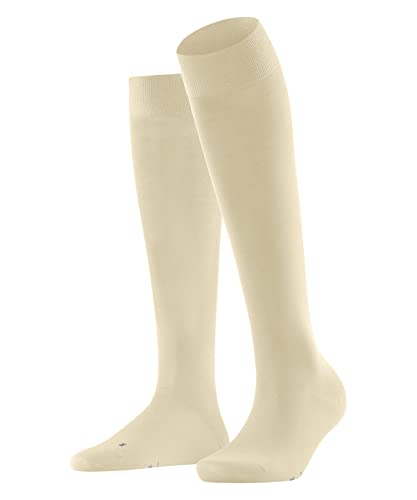 FALKE Women's Vitalizer Socks, Cotton, Beige (Cream 4011), 6.5-7.5