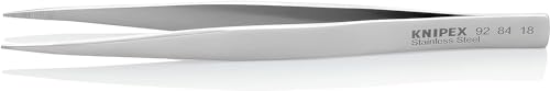 KNIPEX Universalpinzette Mattiert Glatt 126 mm, 92 84 18