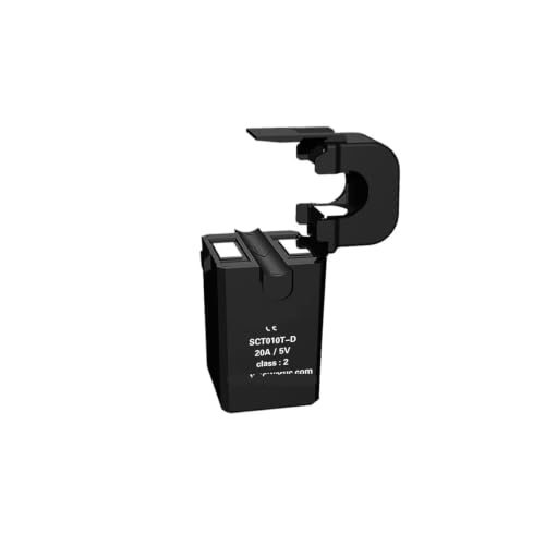 Transformador de corriente SCT010T-D de núcleo dividido para medición monofásica de 30A y salida 1V