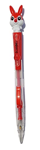Image of HILY- Beautiful multicolor combo of 0.7mm Mechanical pencils Pack of 4 [Rabbit shape] with Lead Box Set of 2 for kids,boys and girls attractive fancy pencils for children