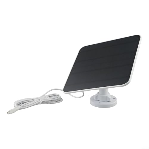 Panneau solaire de sonnette vidéo 5W étanche à haute performance