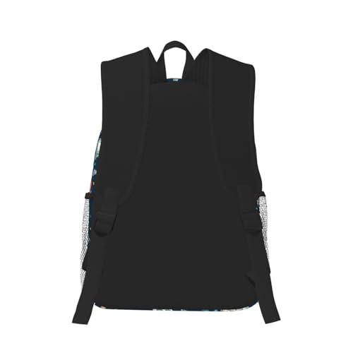 Large Capacity Anti-Theft Multipurpose Bookbag for College, Teeth Dental Dentist Bags, Travel Hiking Camping Rucksack Daypack Backpack with Side Pockets3