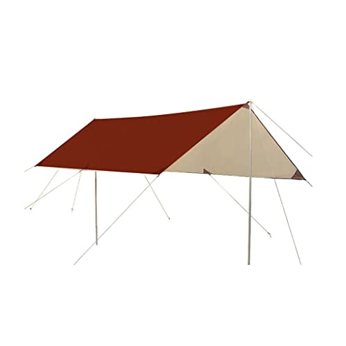Tente de camping portable RJJ avec pergola de protection UV et pluie pour extérieur - 2