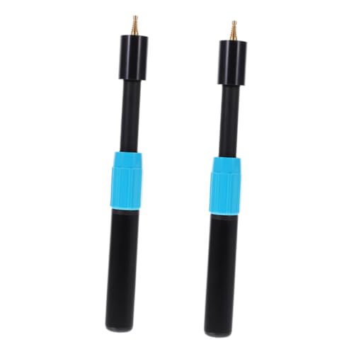 Toddmomy Billiard Cue Stick Extender for Snooker 2pcs Pool Cue Accessories Improved Grip Resistance Easy to Adjust for Diverse Playing Styles