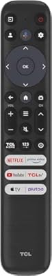 New RC813 for TCL TV Replacement Remote for TCL-Google-TV-Remote Control, Compatible with FHD HDR LED QLED 4K UHD Smart TVs S3/S4/S5/Q5/Q6/Q7/QM7/QM8 Series