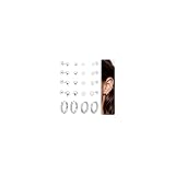 10 pares de aretes pequeños para mujer, aretes de acero quirúrgico, hipoalergénicos, juego de aros, paquete múltiple, Pequeño, Acero inoxidable, Sin piedra preciosa