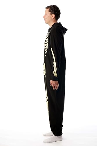 #followme Glow in The Dark Skeleton Jumpsuit Family3