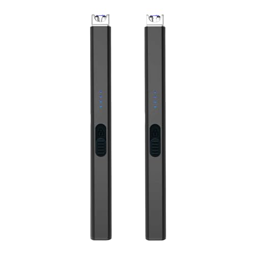 Encendedor eléctrico recargable USB FIGHTSENSE negro miniatura 1