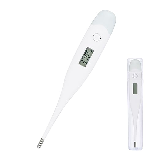 【簡単10秒測定】 アイリスオーヤマ(IRIS OHYAMA) 体温計 脇下体温計 ホワイト...