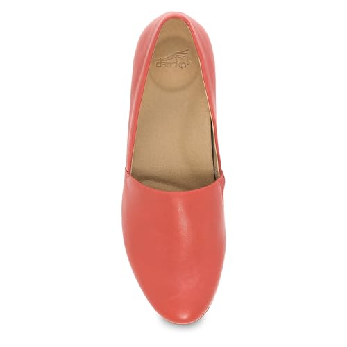 Image of Dansko Larisa Slip-On Flats for Women - Comfotable Flat Shoes with Arch Support - Versatile Casual to Dressy Footwear - Lightweight Rubber Outsole