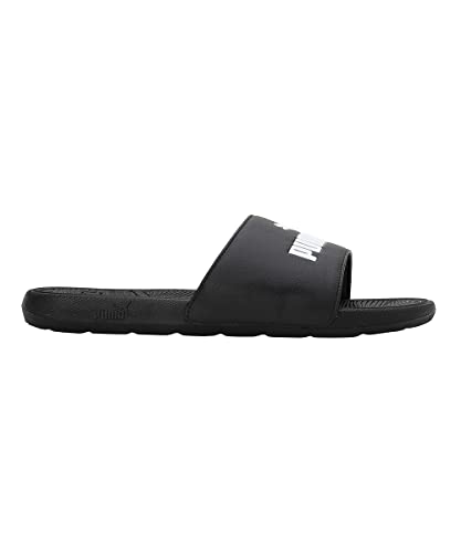 Puma Unisex Adults Cool Cat 2.0 Slide Sandals, Puma Black-Puma White, 7 UK, Puma Black Puma White - Image 3