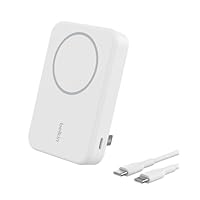 Belkin BoostCharge Pro Power bank wireless 10.000 mAh con Qi2, caricabatteria portatile compatibile...