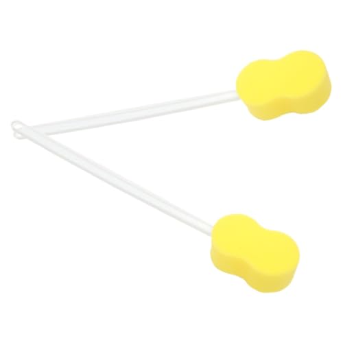2 Esponjas Exfoliantes de Baño con Mango Largo de Pp 1