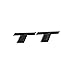 Audi 8S0071803 - Emblema TT nero Tuning Exclusive Black Edition