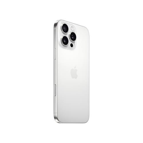 iPhone 16 Pro Max 256 GB: 5G Mobile Phone with Camera Control, 4K 120 fps Dolby Vision and a Huge Leap in Battery Life. Works with AirPods; White... - Image 2