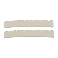 KAISH premium curved bottom bone nut with 7.25"/9.5"/10" Radius for most Strat/Tele guitars Dimensions: 7.25"=42.3x3.5x3.85/4.35mm(LxWxH); 10"=42.3x3.5x4.5/5mm(LxWxH); 9.5"=42x3.3x5.3/5.9mm(LxWxH); 9.5"=43x3.3x5.3/5.9mm(LxWxH); Please make sure to ve...