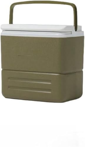 クーラーボックス 長時間保冷保温 密閉 キャスター付 大容量お手入れ簡単 コンパクト 軽量 多機能 お弁当 アウトドア キャンプ ピクニック バーベキュー 室内・屋外両用 家庭用 (砂の色,17L)