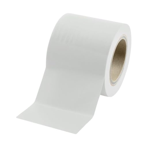 Cinta PVC suelo Marcar banda blanca autoadhesiva de 100mm de ancho y 33m
