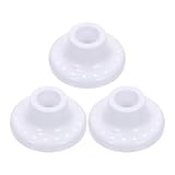 Hemobllo 3 Stück pack Stiftehalter aus Weißem Kunststoff 3d druck Stifthalter zum Schutz vor Beschädigung und Verbrennung Praktisches Zubehör für Schreibtisch