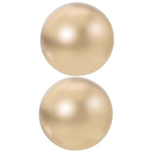BESTYASH 2Piezas Bolas De Masaje De Latón Bolas De Mano Para Relajación y Rehabilitación Accesorios Para Masaje y Autocuidado Para Ejercicio Estrés