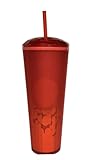 Starbucks 2022 Valentine's Day Limited Edition Hearts Ombre Dome Kaleidoscope Tumbler Cold Cup