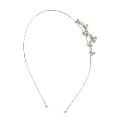 Serrage-tête strass or taille unique léger pour coiffure quotidienne
