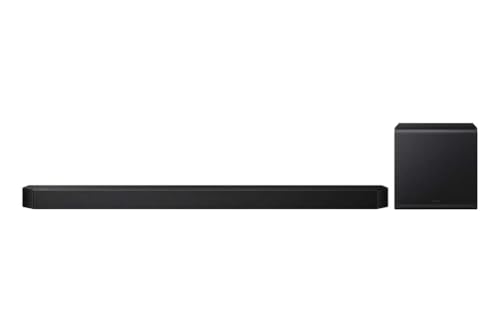 Samsung HW-Q810GF Q-Series 5.1.2-Kanal-Soundbar für Fernseher, Kabelloser 6,5'-Subwoofer, Kabelloses Dolby Atmos und DTS:X, SpaceFit Sound Pro, Q-Symphony