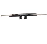 Maße: Gesamtbreite: 84 cm; Höhe: 10,2 cm; Hauptdurchmesser: 5,1 cm; Rückzug: 10,2 cm; Abstand der unteren Lochmitte: 8,9 cm; Durchmesser beider Enden: 2,5 cm