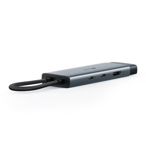 Image of TP-Link USB Type-C 6-Port Hub with a 4K@60Hz HDMI, 1 Gbps ethernet, 1x USB-C Data Ports, 2x USB-A Data Ports, Powerful 100W Fast Charging, Stable Connection, Plug & Play (UH6120C)
