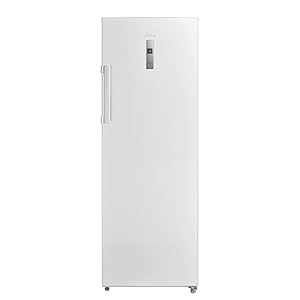 Midea MDRU333FZE01 Gefrierschrank/Kühlschrank/... cm hoch/NoFrost/Flexible Kühl- und Gefrierfunktion/Superkühl/G... Fächer/Zero Clearance/Easy Open Handgriff/Wechselbarer Türanschlag/Weiß