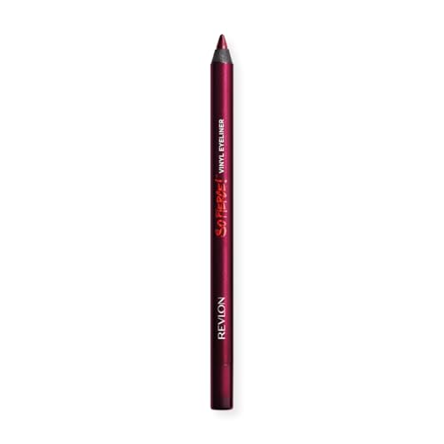 Revlon So Fierce Vinyl Perfilador Ojos Efecto Vinilo, Righteous Rum, Burgundy
