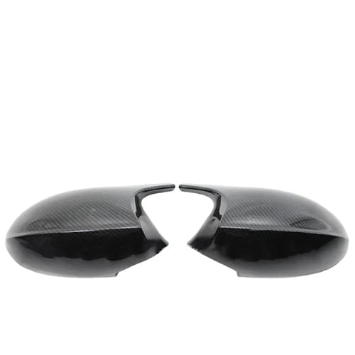 Couvercle retroviseur carbone brillant pour BMW E90 E91 E87 resistant - 2