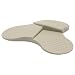 Produktbild WAGNER Bodentürstopper 3STOP COLOR TAUPE - Durchmesser Ø 110 x 20 mm, Kunststoff Elastomer, preisausgezeichnet, taupe - 3 unterschiedliche Keilhöhen, diverse Anwendungen - 15698401