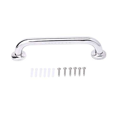 Barra de Apoyo para baño, pasamanos de Acero Inoxidable de 30/40/50 cm para bañera y Ducha. Soporte de Seguridad.