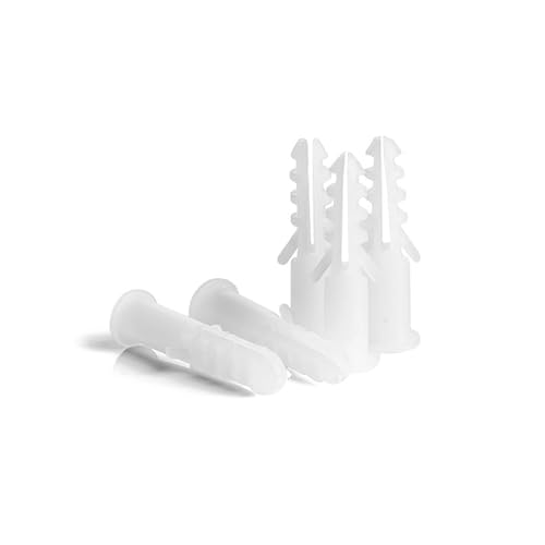 Rubber Expansion Pipe Flat Round Head Self-Tapping Screw(M8x40,Gray)4