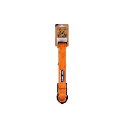 Image of Wilderdog Waterproof Dog Collar - Repels Water & Dirt - Medium 13 inch-18 inch - Terracotta